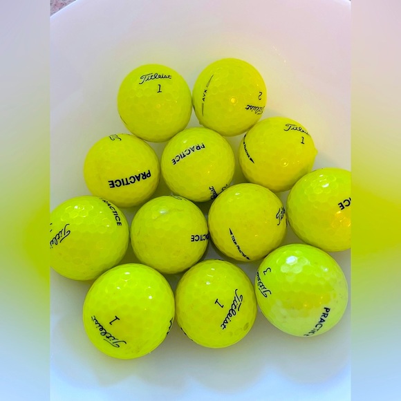 Titleist Practice balls Games Used Golf Balls Practice Poshmark